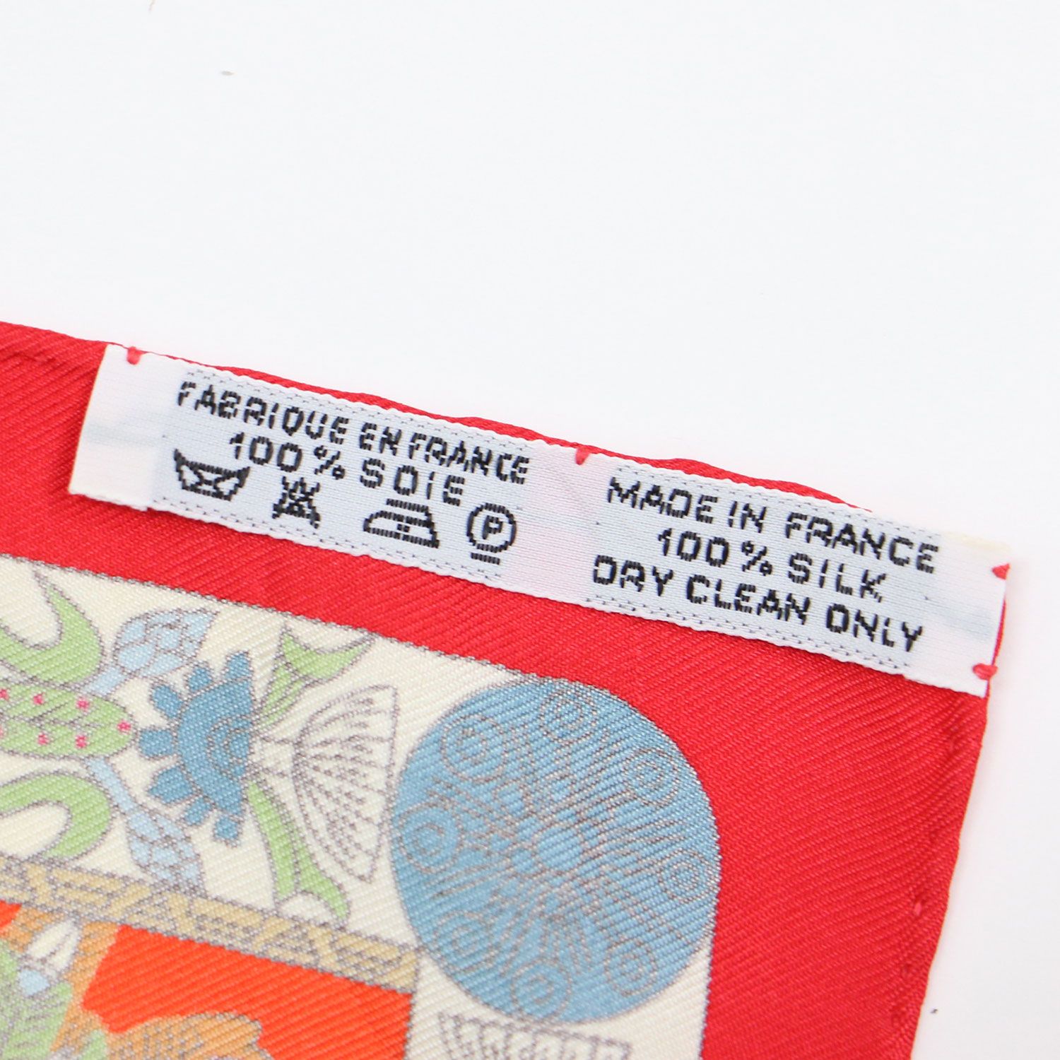 HERMES エルメス カレ 45 塔門 TORANA シルク プリント スカーフ