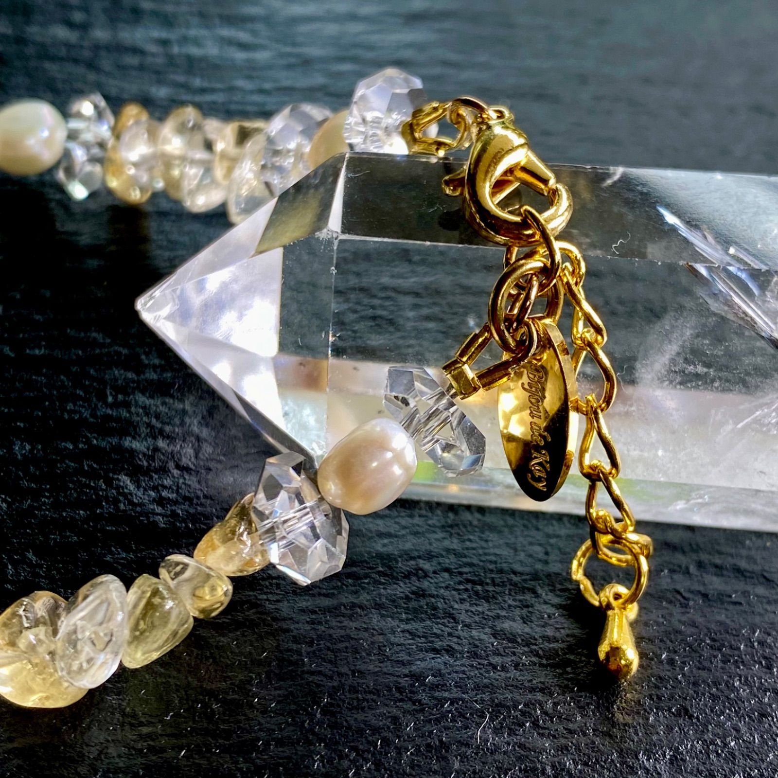 シトリン 淡水パール