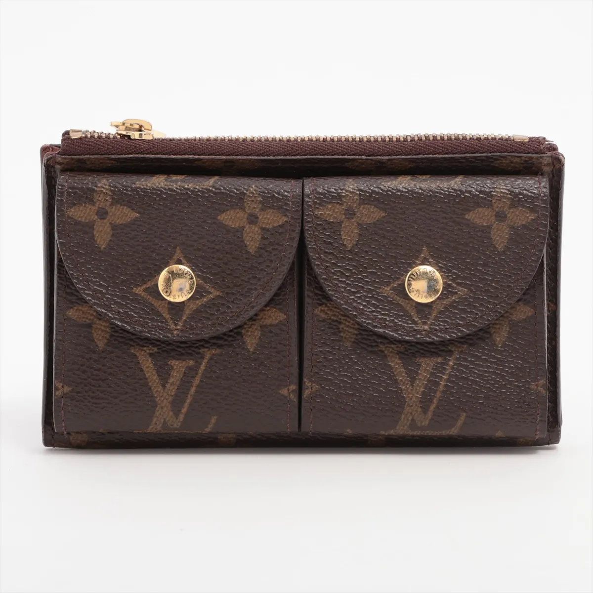 ルイヴィトン モノグラム サンチュール ポシェットデュオ M9836 レザー コインケース メンズ レディース MMM CX50-7