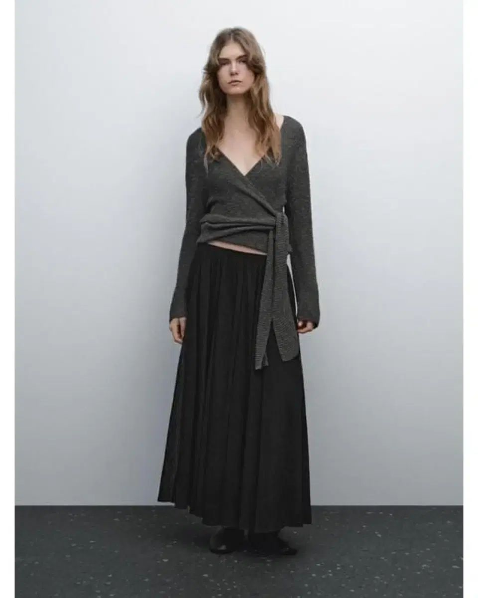 マッシモ ドゥッティ ウール100 ラブカーディガン