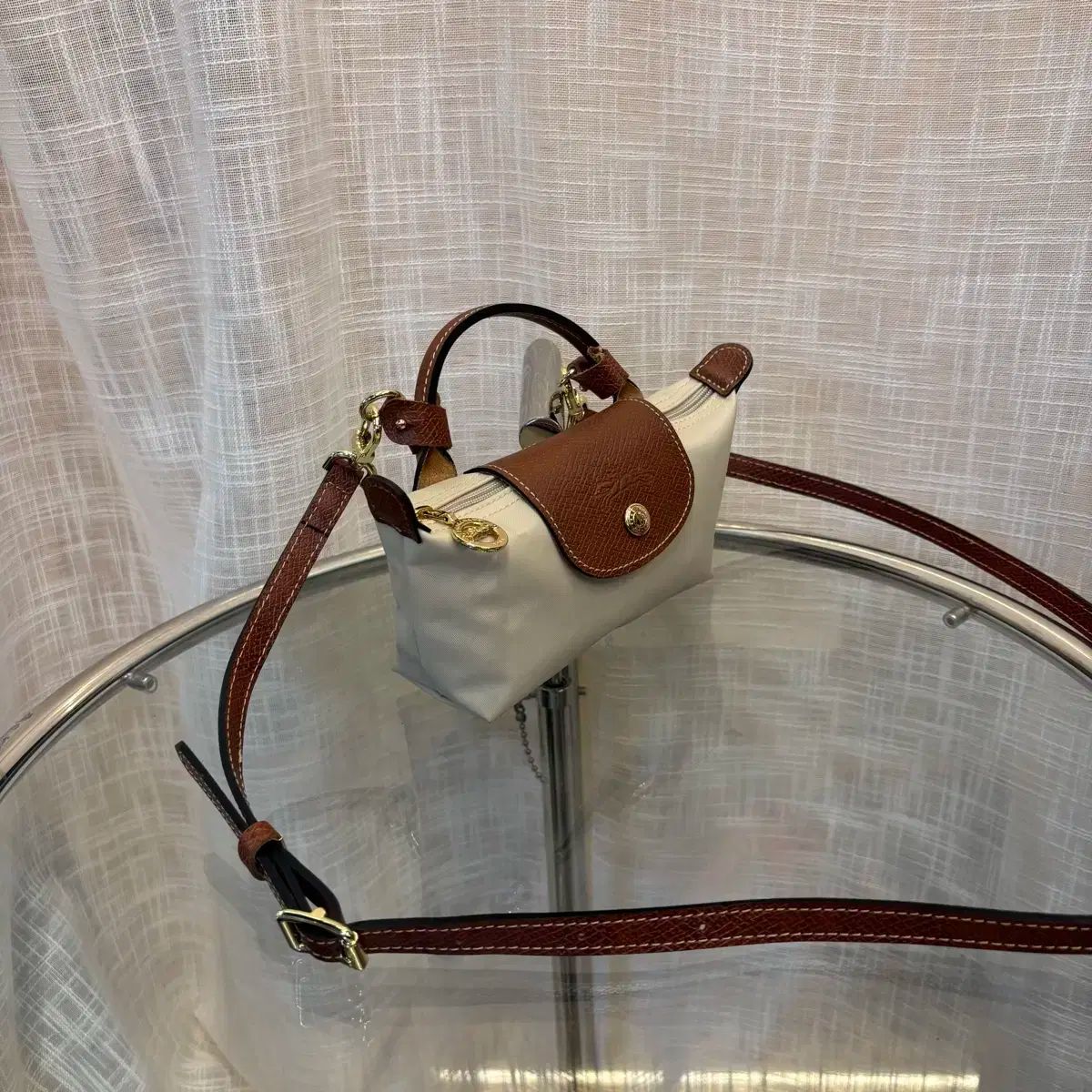 ロンシャン ル プリアージュ オリジナル ミニ クロスバック DECORATOM_COM_BR