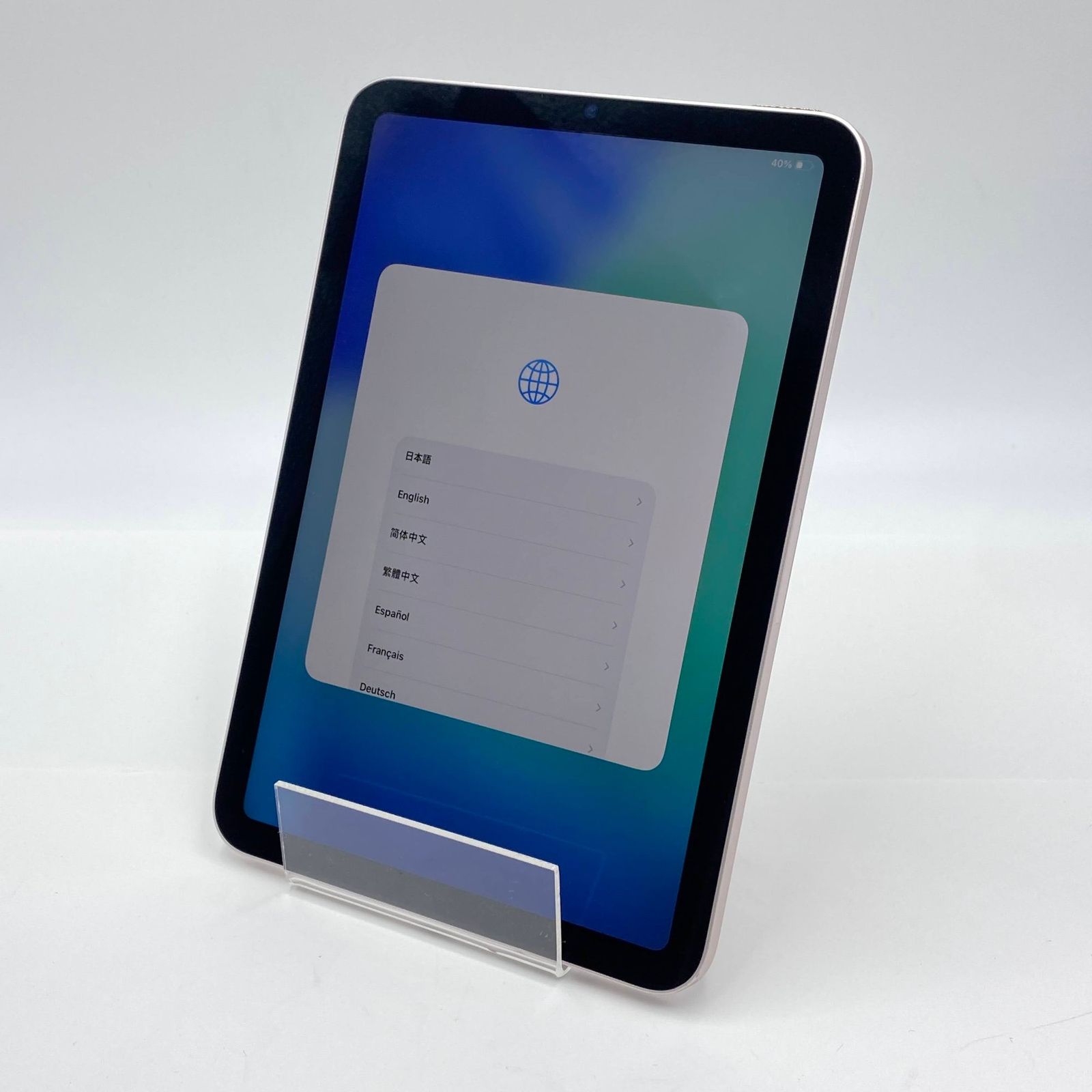 Apple iPad mini 第6世代 MLWR3J A 256GB Wi-Fiモデル バッテリー最大容量85 C5234-60