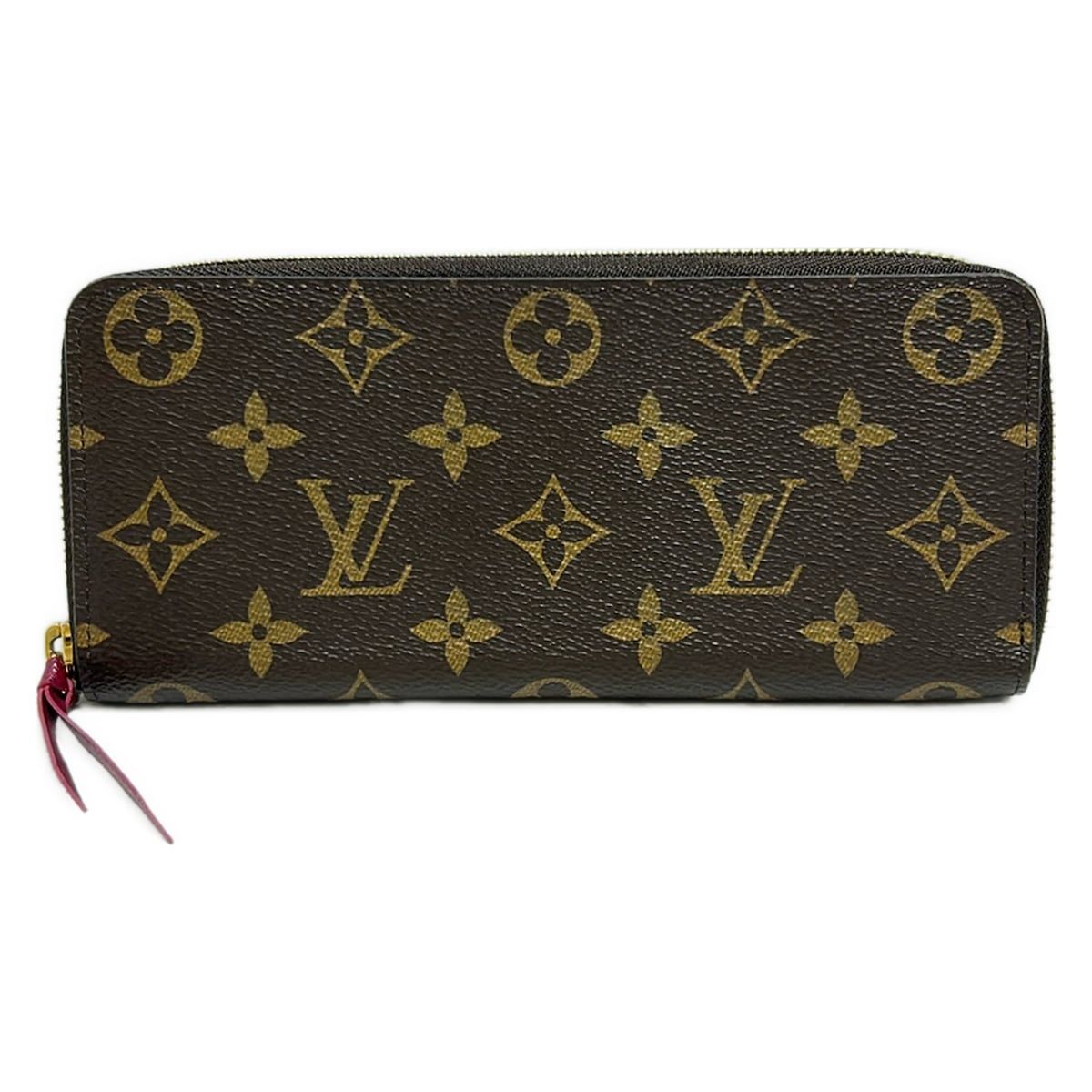 LOUIS VUITTON ルイヴィトン 長財布 モノグラム ポルトフォイユクレマンス M60742 フューシャ