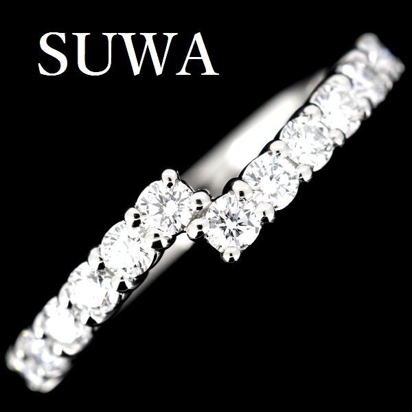SUWA 諏訪貿易 ダイヤモンド リング Pt950 - メルカリ