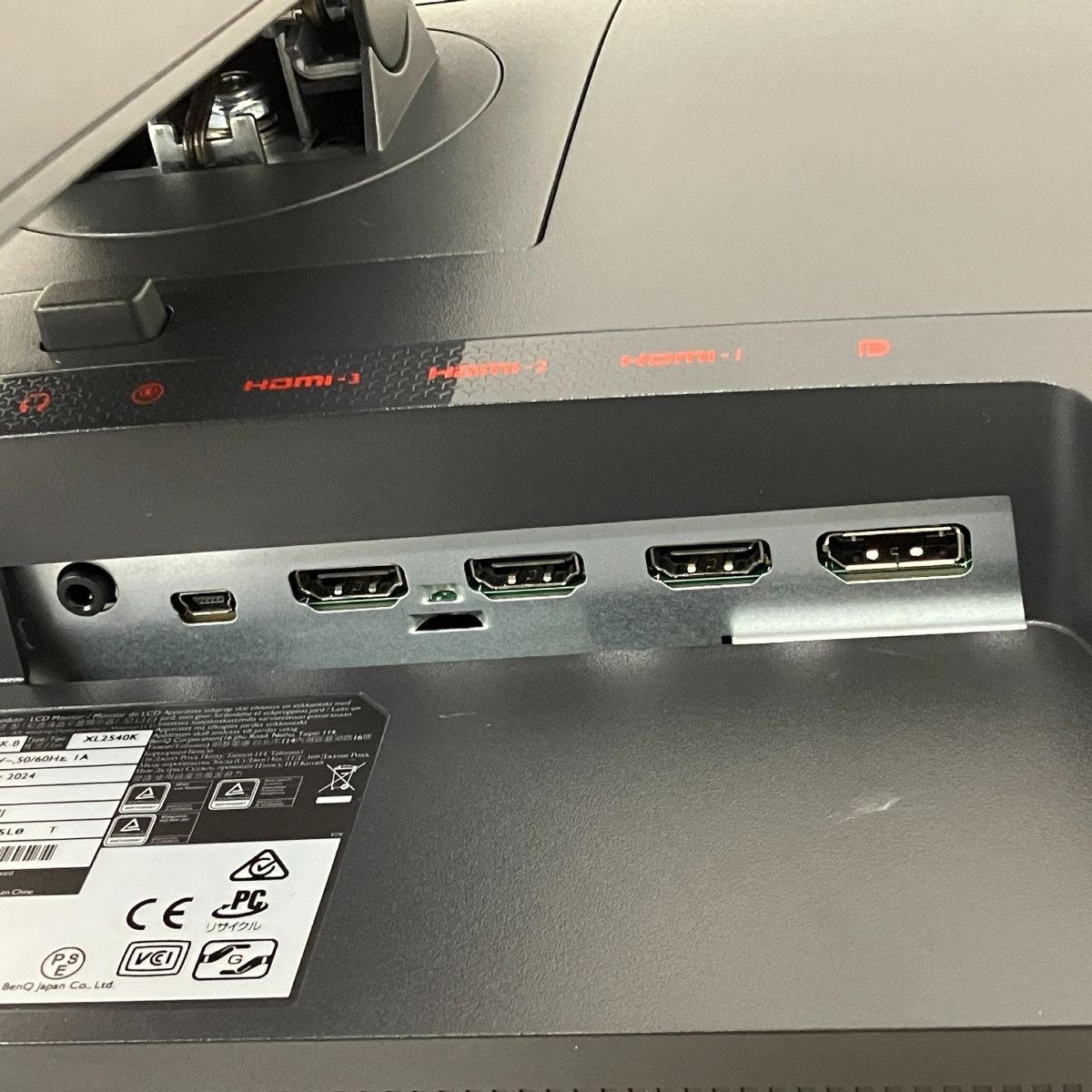 BenQ Zowie XL2540K-B 液晶ディスプレイモニター 24.5インチ 2024年製