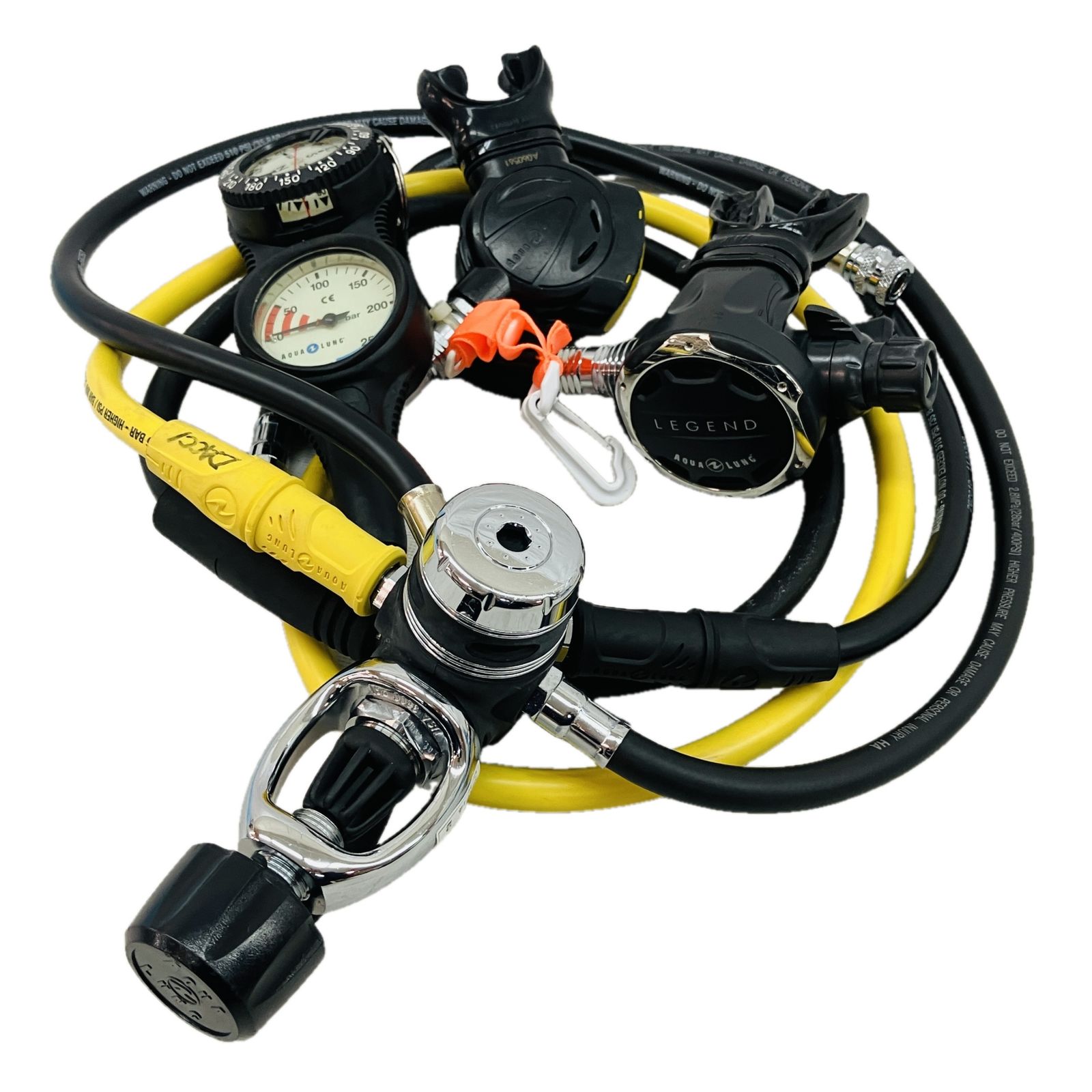 AQUALUNG LEGEND レジェンド レギュレーター オクトパス アクアラング ダイビング用品 現状品 ジャンク C10588810