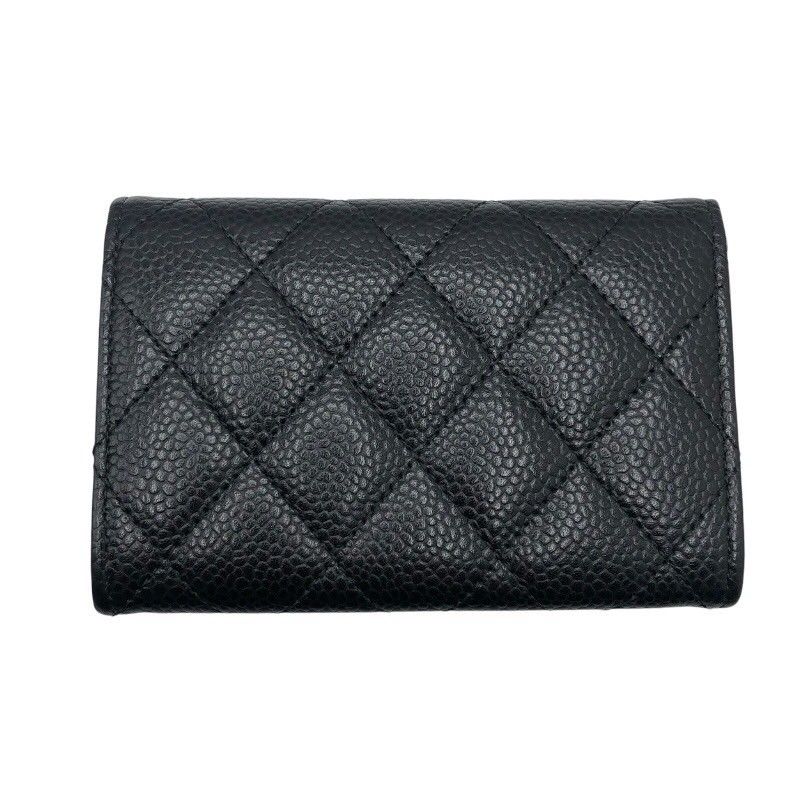 シャネル CHANEL マトラッセカードケース AP0214 キャビアスキン レディース カードケース