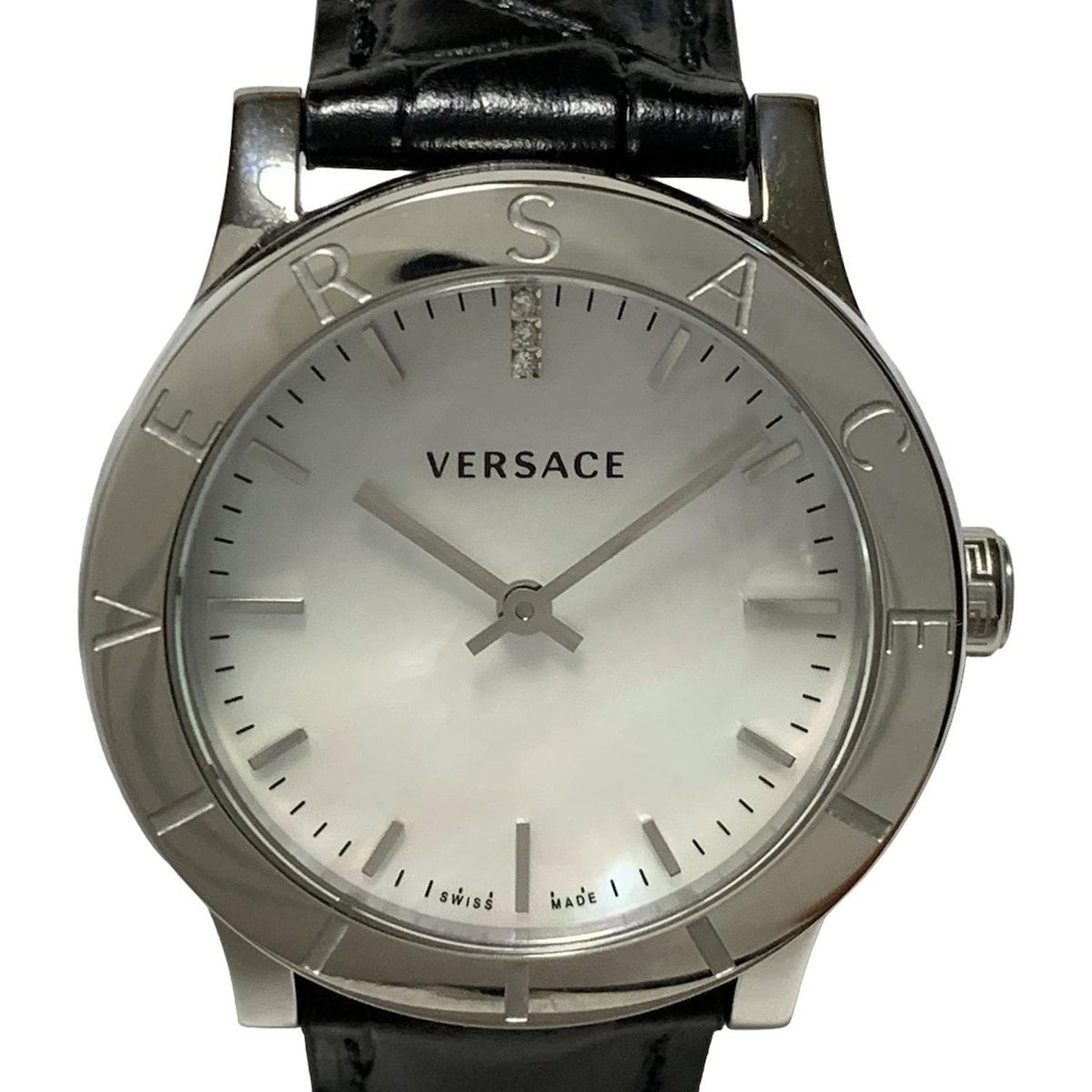 VERSACE ヴェルサーチ 腕時計 - レディース ホワイトシェル