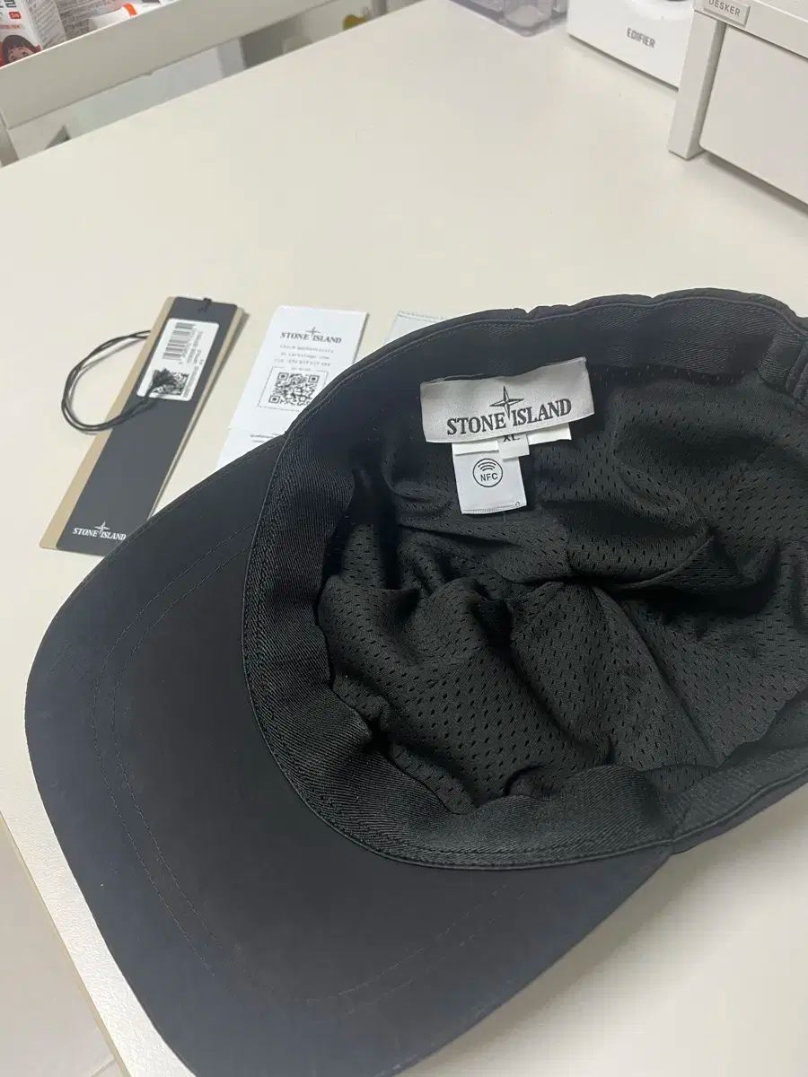  ストーンアイランド ナイロン メタル ベースボールキャップ XL 25 ss その他 キャップ