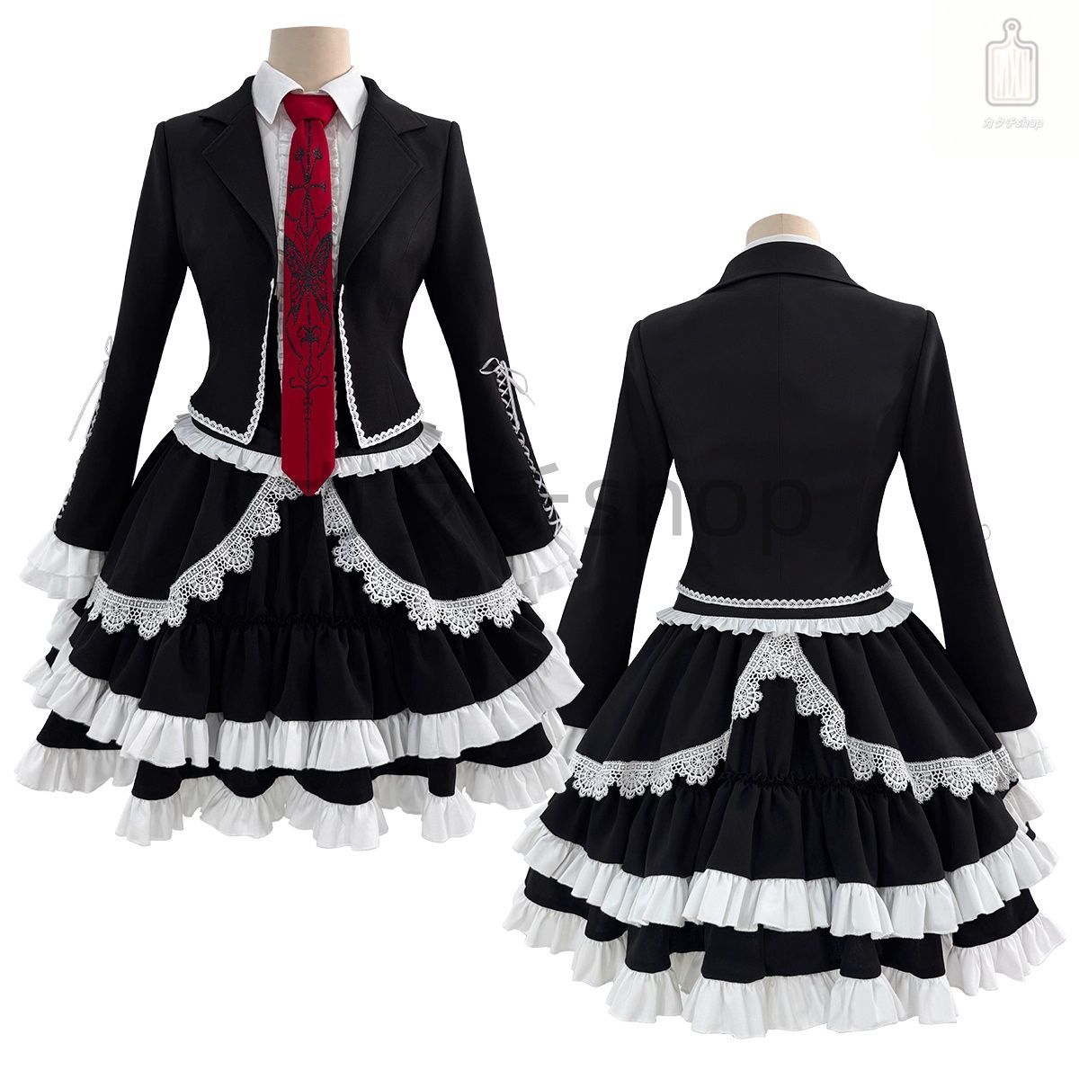 ダンガンロンパ 希望ヶ峰学園の超高校級の生徒たちセレスティア ルーデンベルク コスプレ衣装