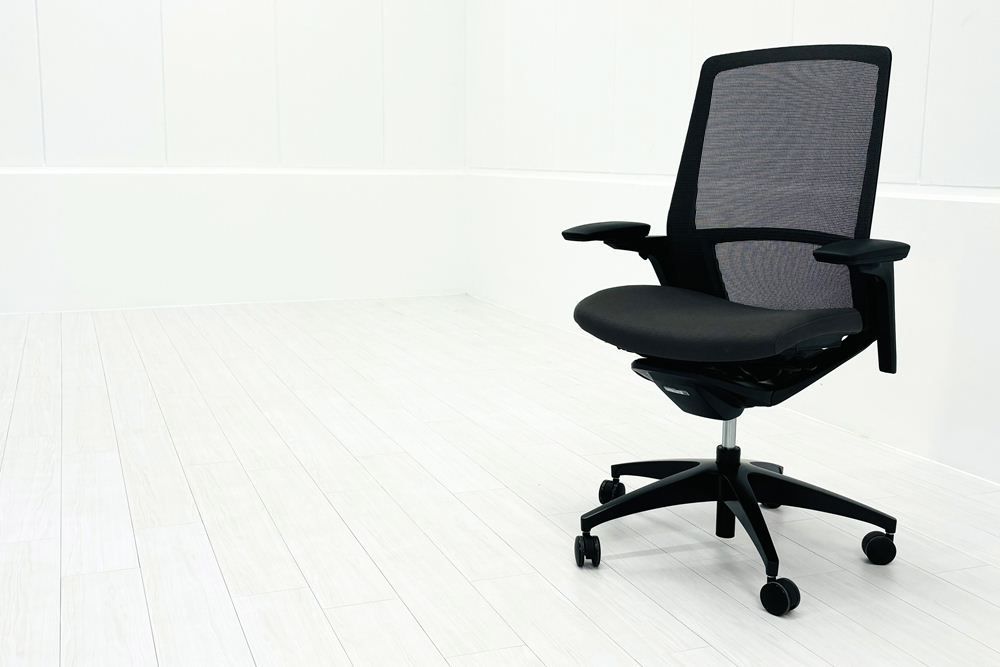 オカムラ フィノラチェア 製 Finora メッシュ オフィス家具 可動肘 C787MR F1H2 ミディアムグレー A000004048