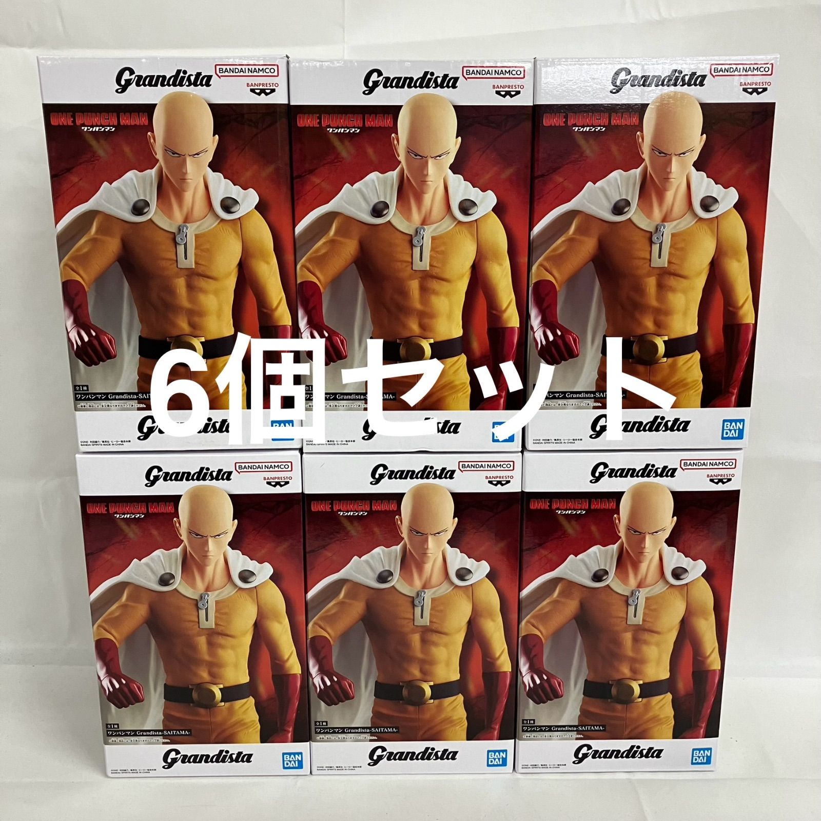 Grandista フィギュア 6種セット 進撃の巨人 ワンパンマン キングダム Grandista フィギュア 6種セット 進撃の巨人 ワンパンマン キングダム