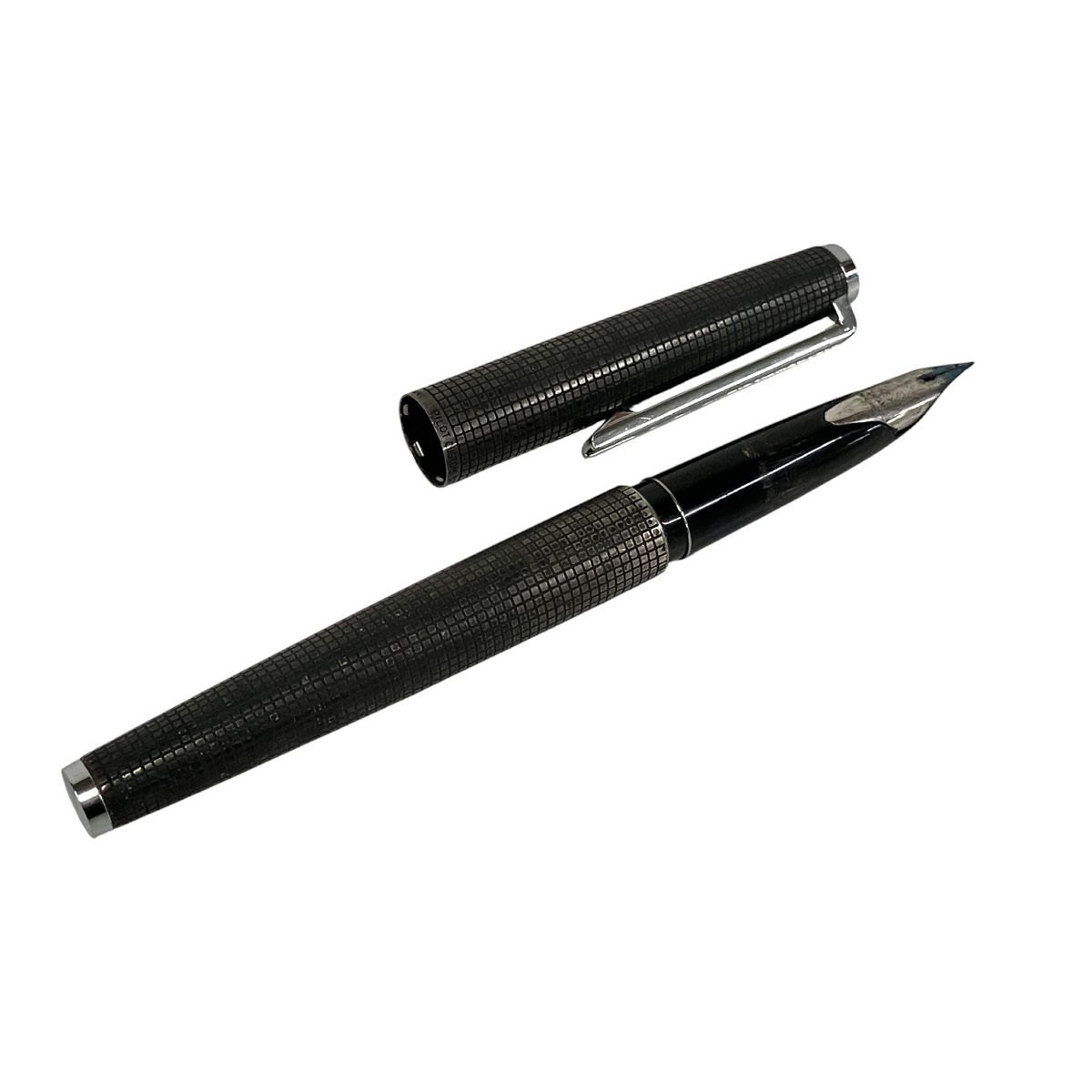PILOT パイロット H977 万年筆 F細字 K18 750 文具 ジャンク B10586311