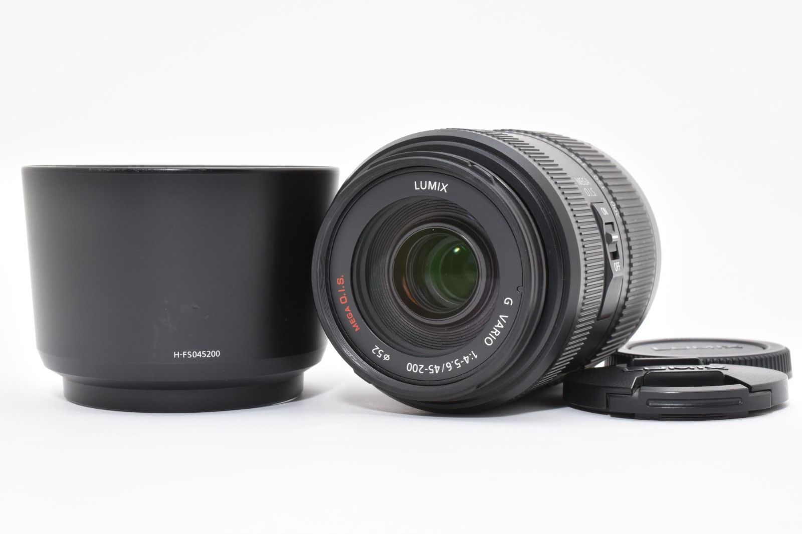 Panasonic Lumix G Vario 45-200mm f4.0-5.6 Mega O.I.S Lens [極上品