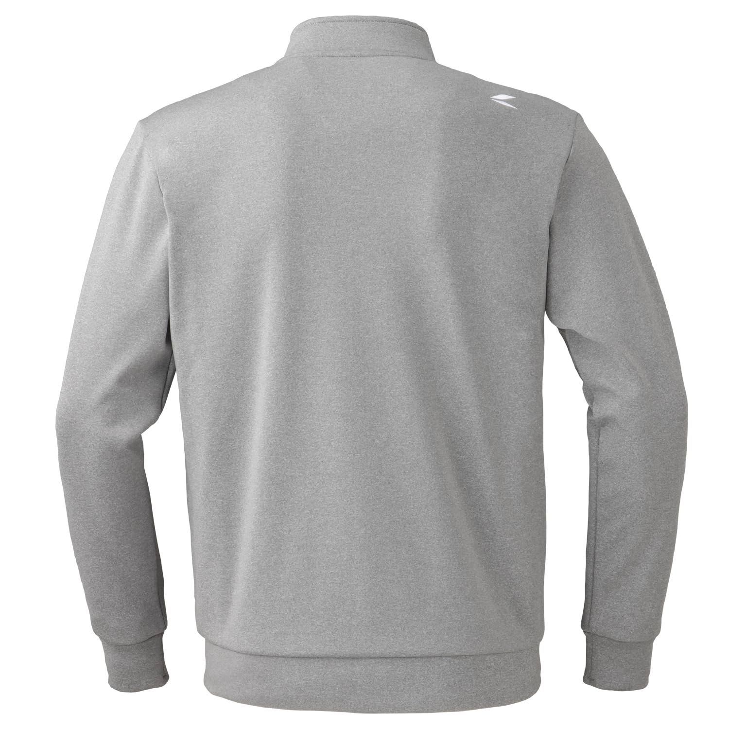 RSタイチ バイク 秋冬 インナー フルジップ 裏起毛 保温 防寒 ストレッチ ウォームライド ジップシャツ RSU 641 GRAY M