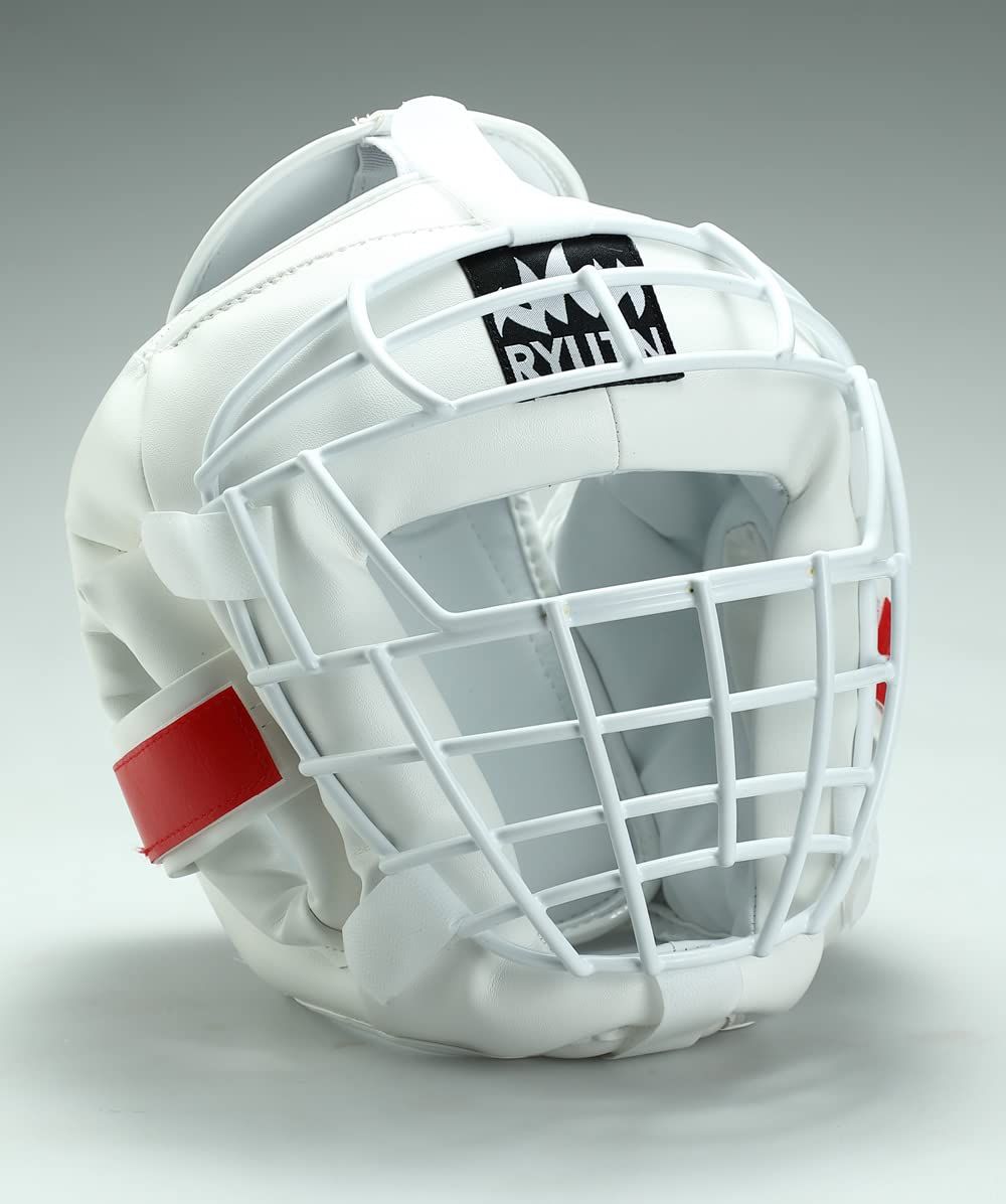 ヘッドガード ニュー金網DX 白色 各サイズ ジュニア