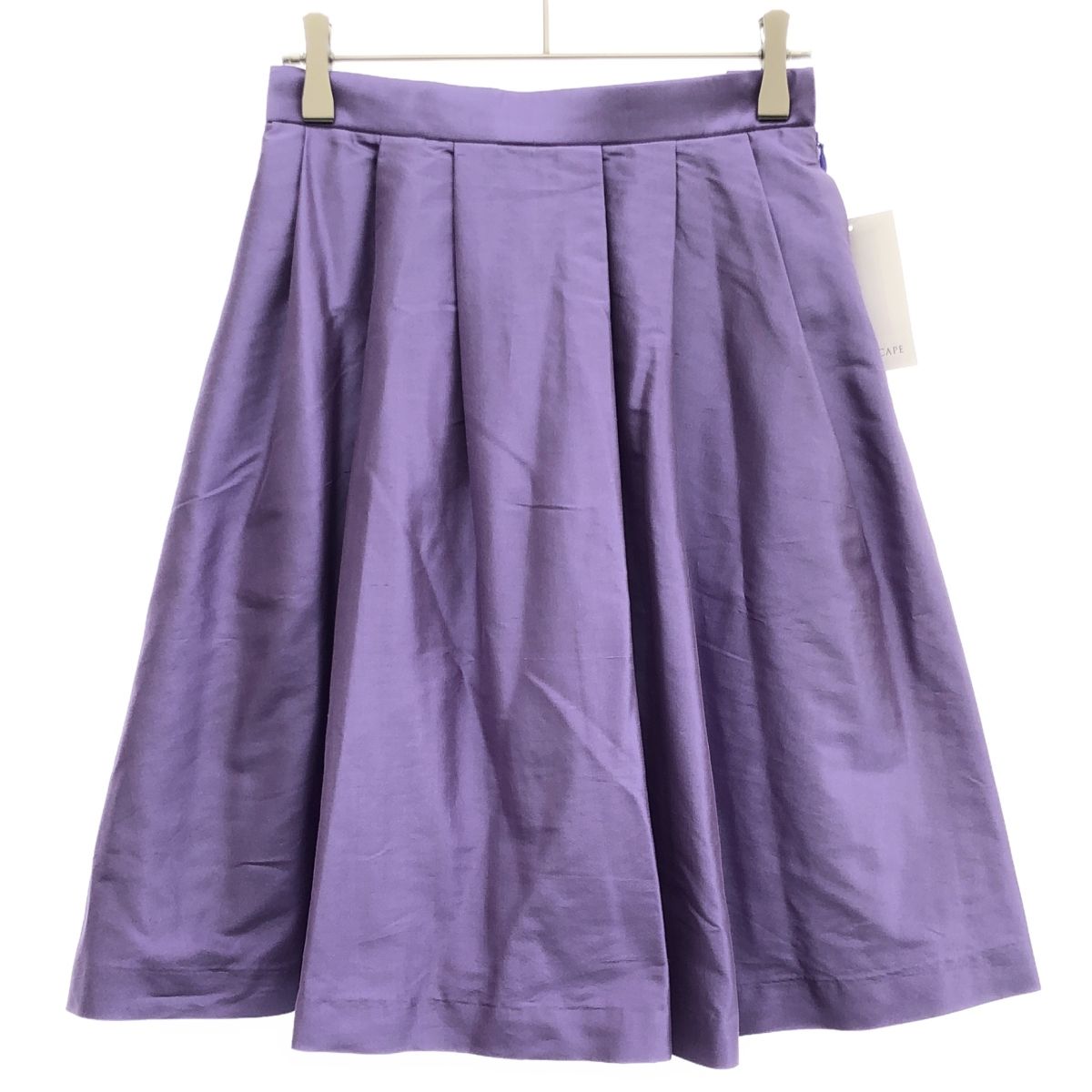 MYLAN マイラン 17 SS シルクシャンタンスカート MY SS-SK 001 パープル S