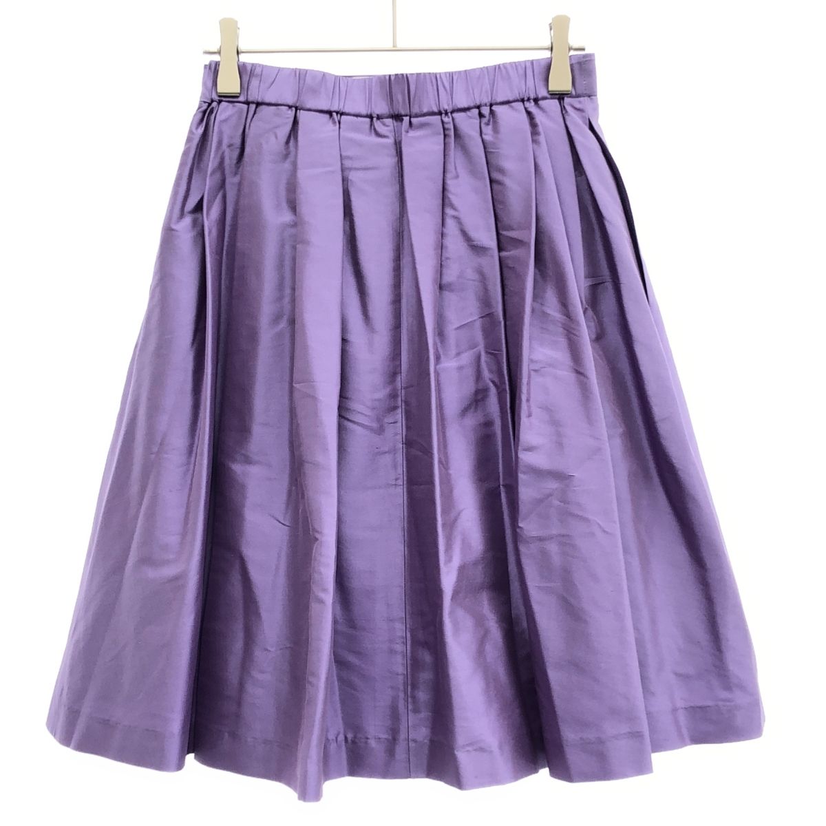 MYLAN マイラン 17SS シルクシャンタンスカート MY17SS-SK001 パープル S