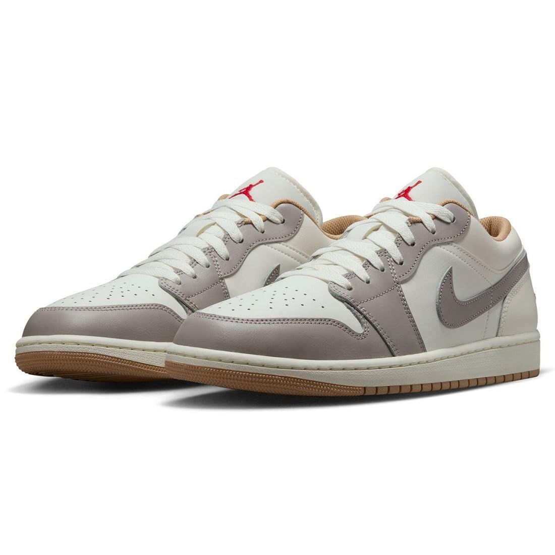 ナイキ エア ジョーダン 1 ロー AIR JORDAN 1 LOW セイル ファイヤーレッド グレー 553558-169 26.0cm 26.0 cm