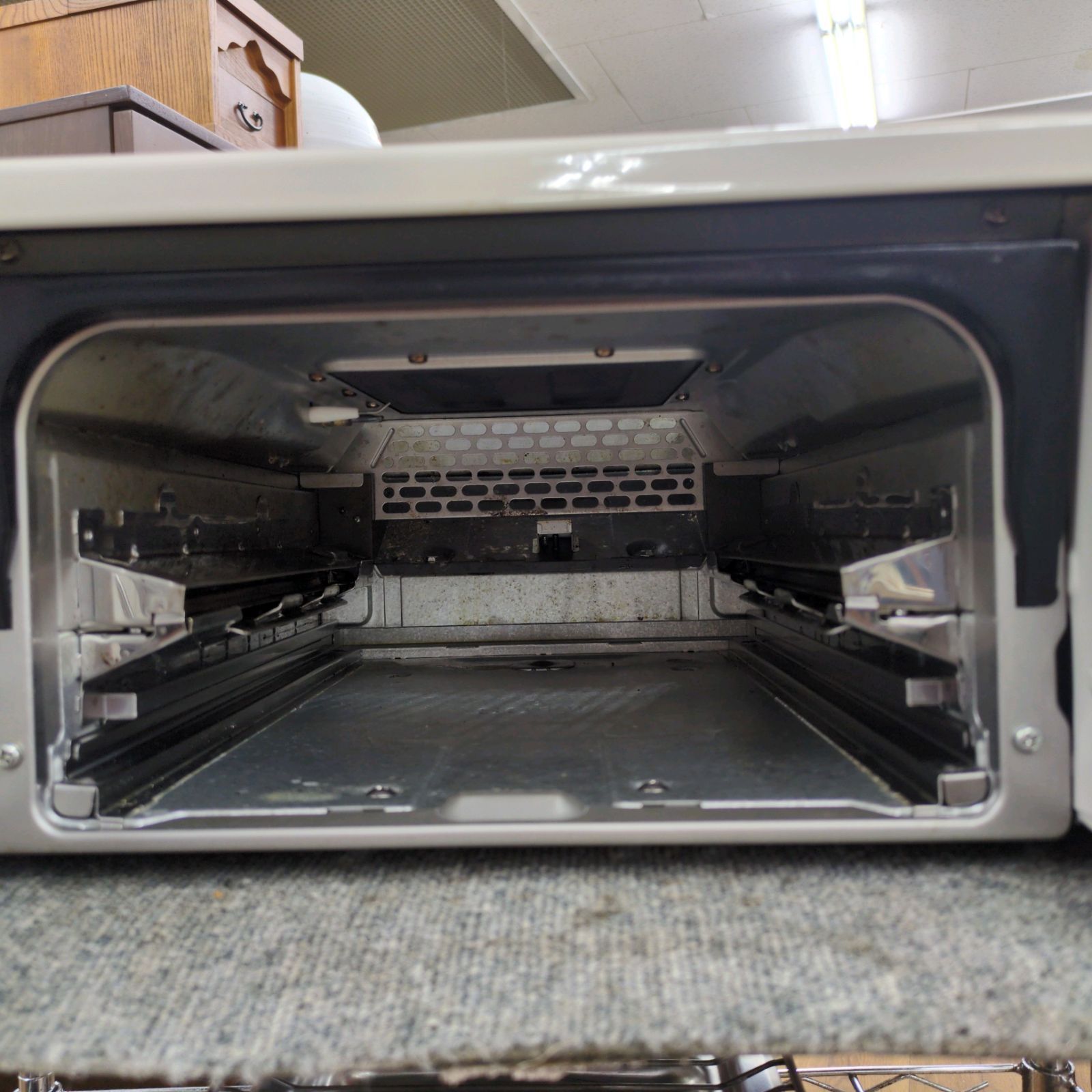 都市ガスコンロ 水無し両面焼きグリル