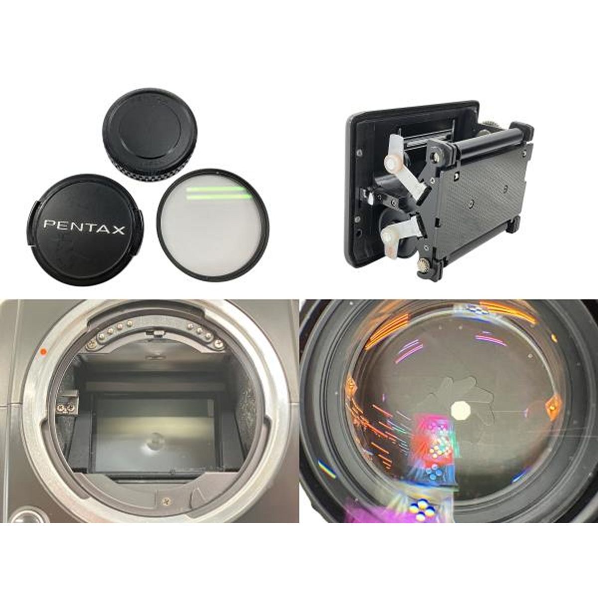 PENTAX 645 レンズセット ペンタックス アイレベルファインダー 付 中判 フィルムカメラ