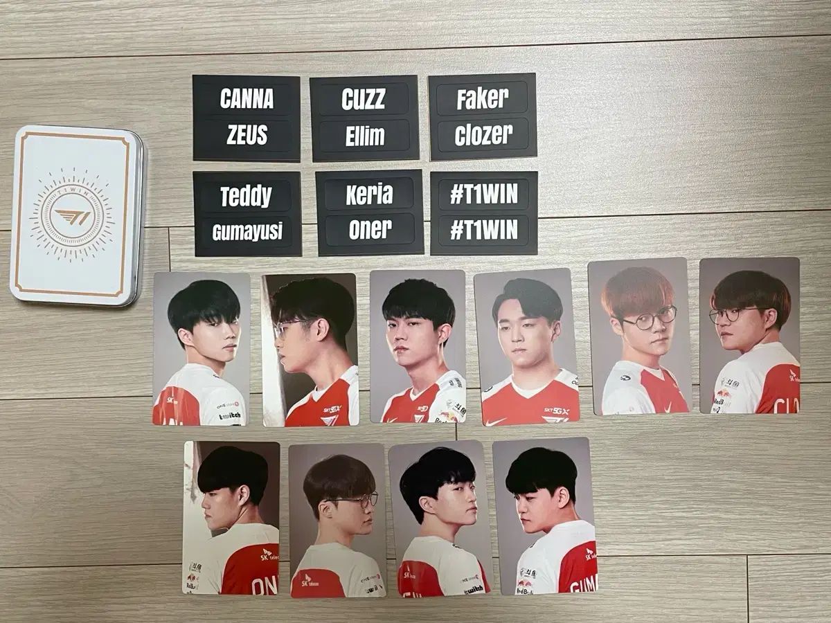 2021 T1 티원 Youtube GOLD メンバーシップ トレカ フルセット