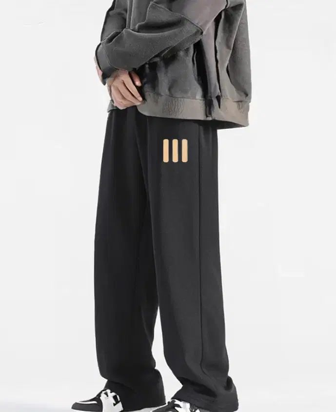 海外配送 FEAR OF GOD 3本線 ストレート レグ パンツ 一般 起毛