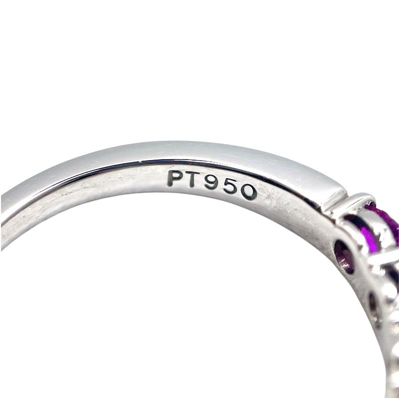 ティファニー TIFFANY＆CO エンブレイスリング Pt950 ピンクサファイヤ ダイヤモンド ジュエリー FORTGASGNV_COM_BR