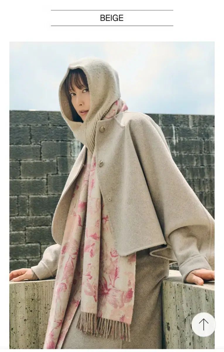 G studio カシミア スパンコール バラクラバ