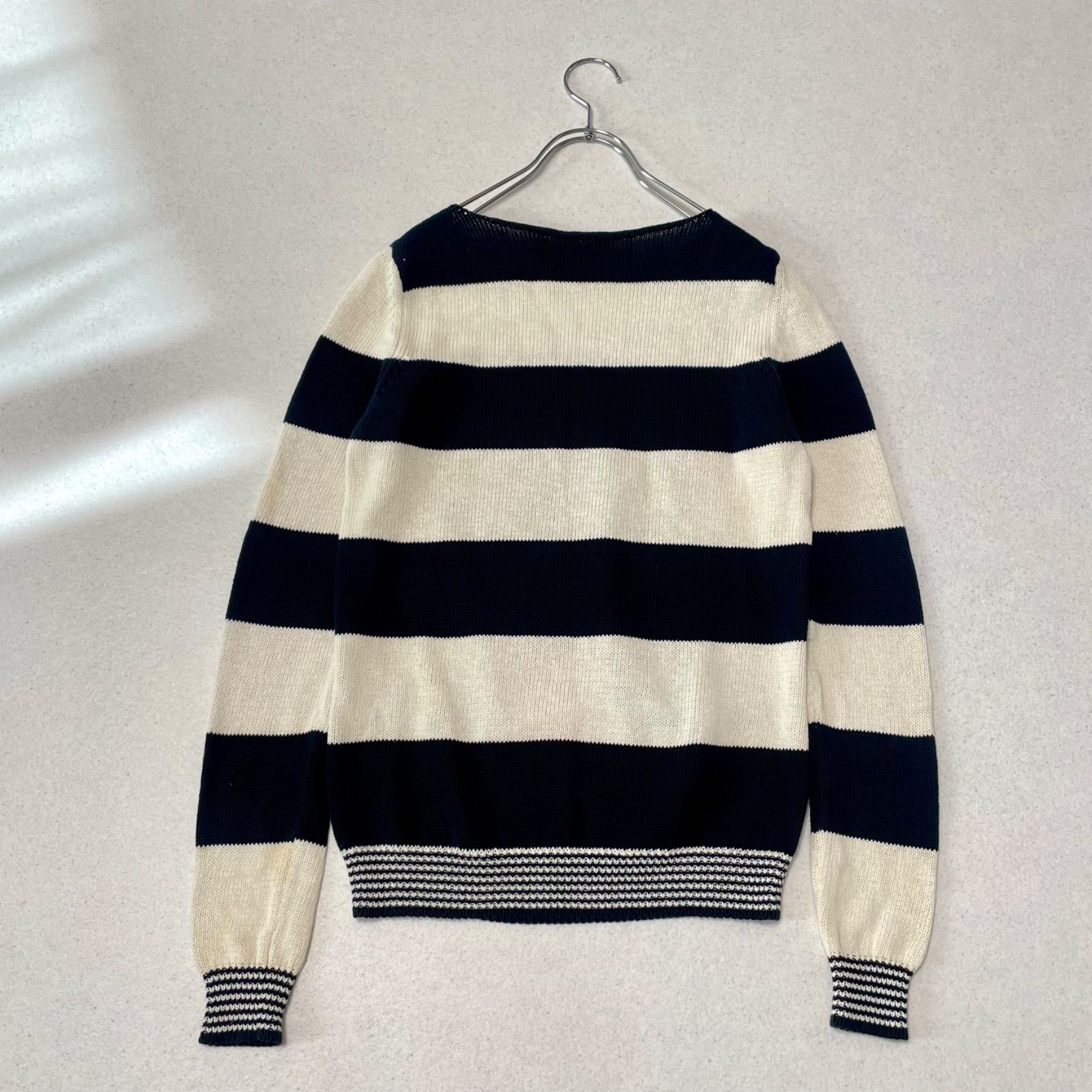 STELLA McCARTNEY ステラマッカートニー イタリア製 花柄 ボーダー ニットセーター