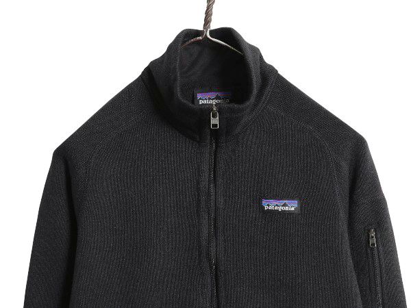 なクーポン配布中! パタゴニア ベターセーター ジャケット レディース S 20年製 アウトドア 裏起毛 フリース セーター フルジップ ブルゾン ブラック シンプル