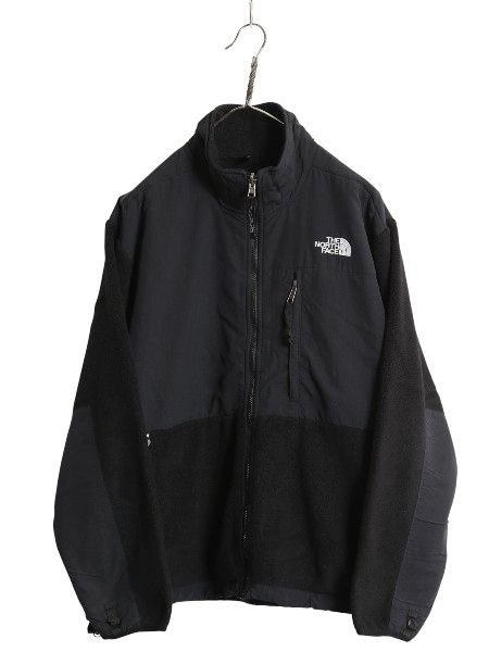 なクーポン配布中! ノースフェイス デナリ ジャケット レディース L 古着 アウトドア フリース ナイロン フルジップ ジャンパー ブルゾン ハイネック ブラック