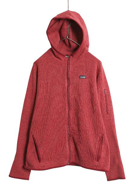 なクーポン配布中! パタゴニア ベターセーター フーディ レディース XL 09年製 フリース セーター ジャケット フルジップ パーカー ブルゾン 大きいサイズ