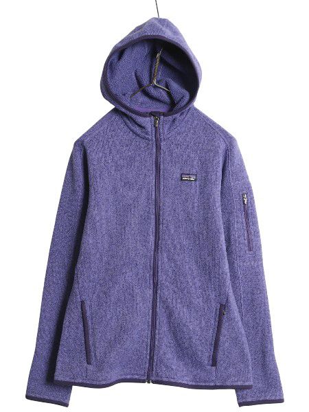 なクーポン配布中! パタゴニア ベターセーター フーディ レディース M 古着 14年製 フリース セーター ジャケット フルジップ パーカー ブルゾン シンプル