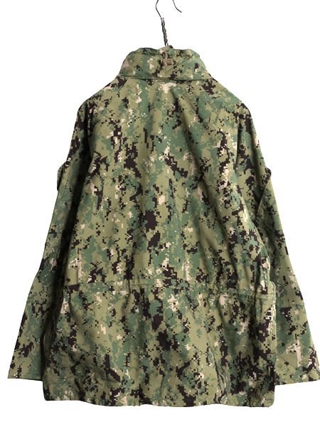 なクーポン配布中! 米軍実物 USN ネイビー ゴアテックス ジャケット MEDIUM SHORT 17年製 マンパ AOR2 ECWCS デジタル ウッドランドカモ 迷彩 KANDAIZUMI_COM