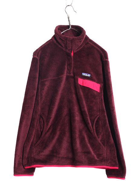 なクーポン配布中! パタゴニア リツール スナップT プルオーバー ジャケット レディース L 古着 15年製 フリース アウトドア ブルゾン ハイネック シンプル