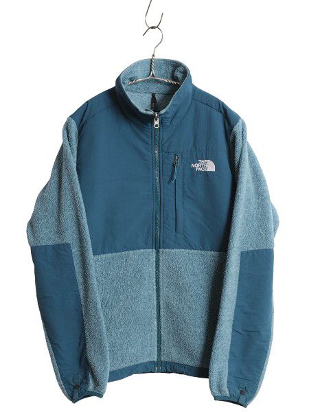 なクーポン配布中! ノースフェイス デナリ ジャケット レディース M 古着 アウトドア フリース ナイロン フルジップ ジャンパー ブルゾン ハイネック ツートン