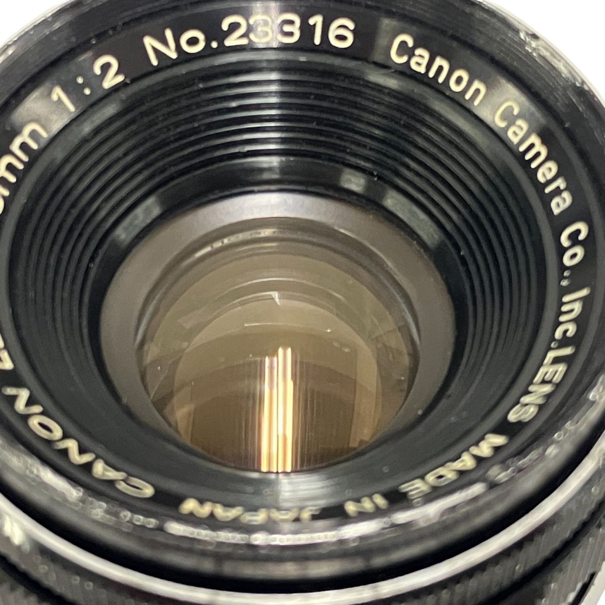  CANON LENS 35 mm F 2 カメラ レンズ レンズ(単焦点) カメラ