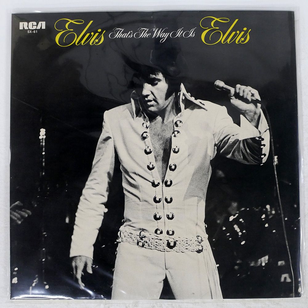 国内盤 エルヴィスプレスリー/オンステージ 主題歌集 VOL.1/RCA SX61