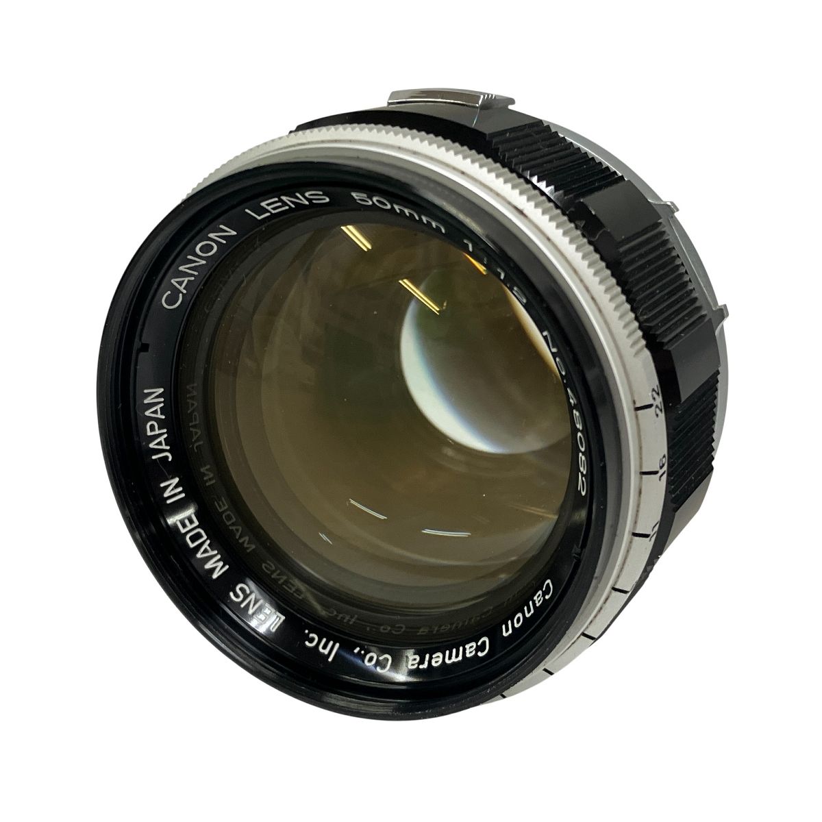 CANON LENS 50mm 1.2 マニュアル レンズ 単焦点 ジャンク T10587159