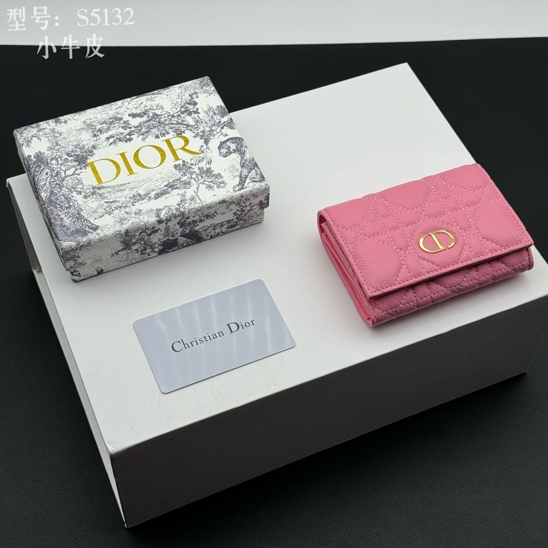 お洒落 極美品 Christian Dior クリスチャンディオール 折り財布 小銭