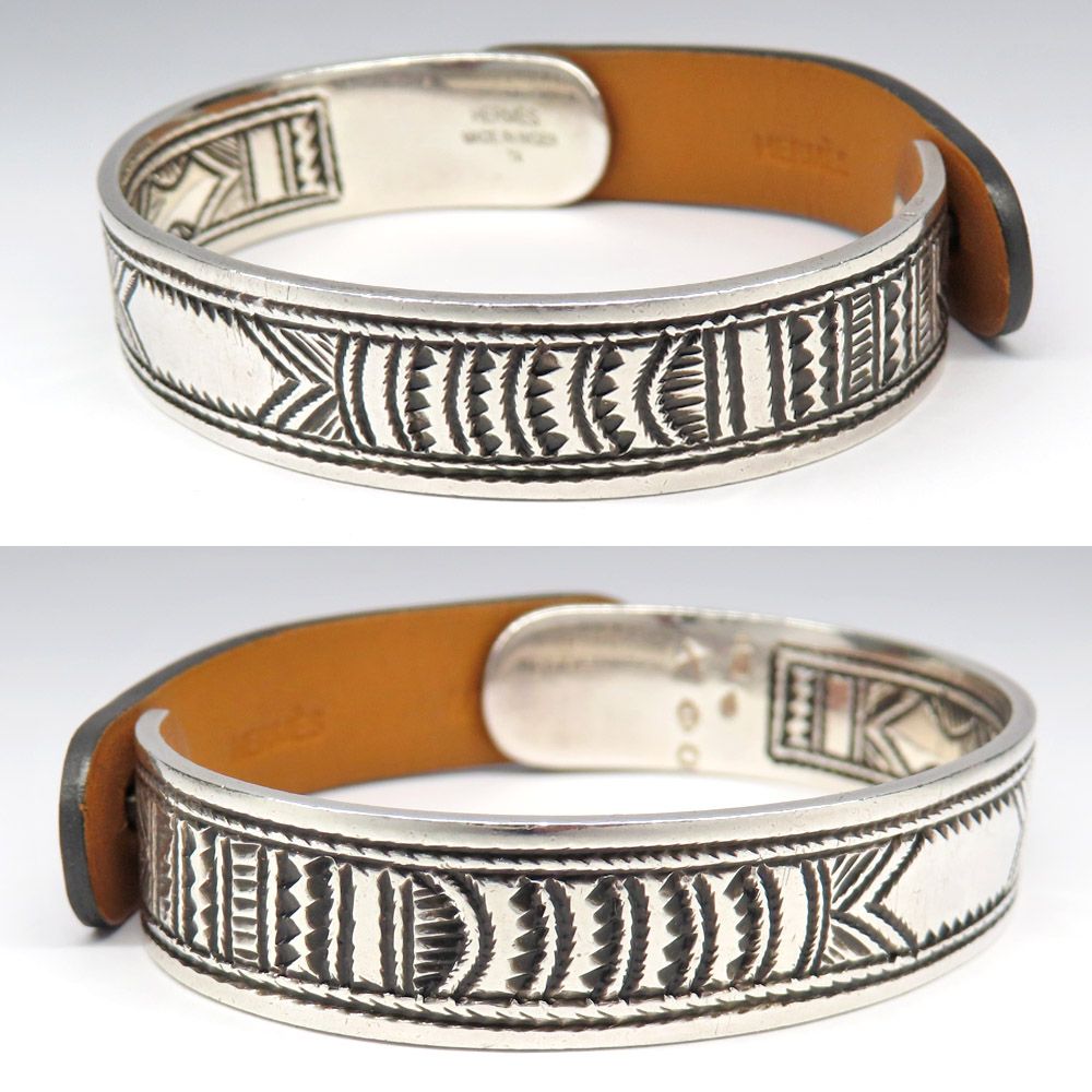 HERMES エルメス バングル トゥアレグ T4 シルバー925 エルメス バングル トゥアレグ T4 SV925 シルバー ユニセックス HERMES