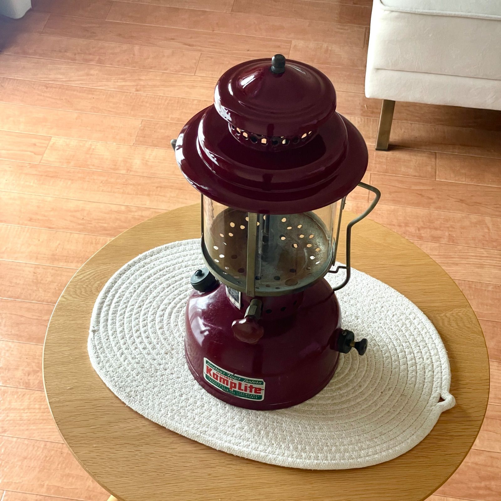 現品限り AGM社 Kamplite Model RL-3 ランタン バーガンディ アウトドア キャンプ 検 not radius primus optimus tilley petromax