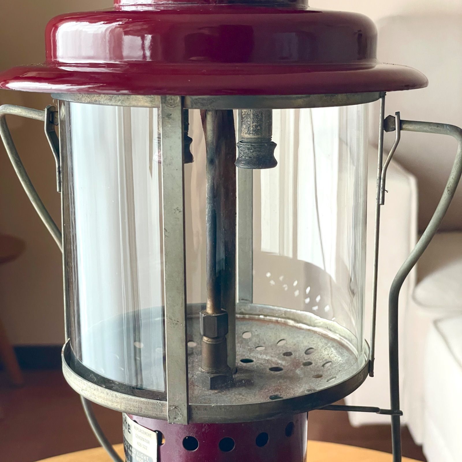  現品限り AGM社 Kamplite Model RL 3 ランタン バーガンディ アウトドア キャンプ 検 not radius primus optimus tilley petromax ランタン ライト ランタン