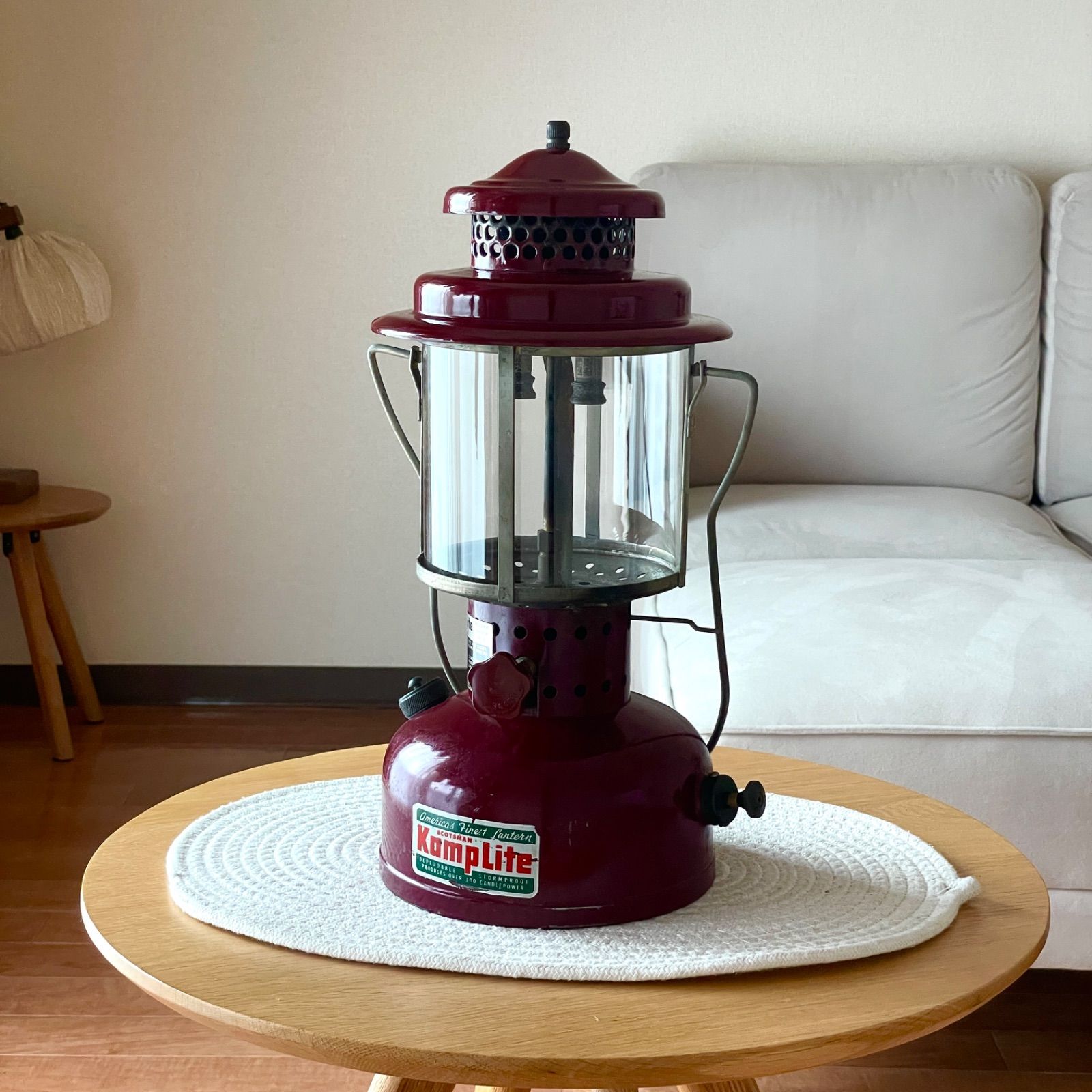 現品限り AGM社 Kamplite Model RL-3 ランタン バーガンディ アウトドア キャンプ 検 not radius primus optimus tilley petromax