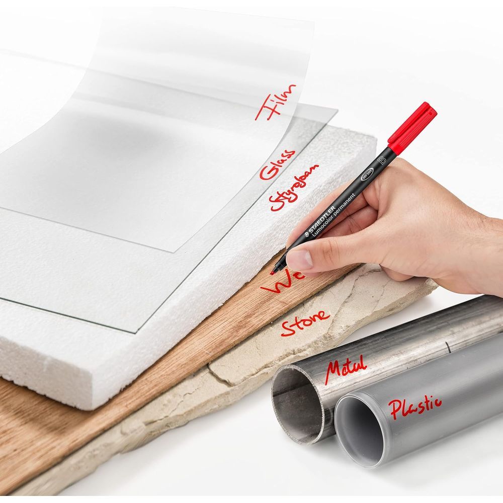  ステッドラー ルモ 油性マーカー 太字 セット 314 WP 8 マーカー マーカー 蛍光ペン