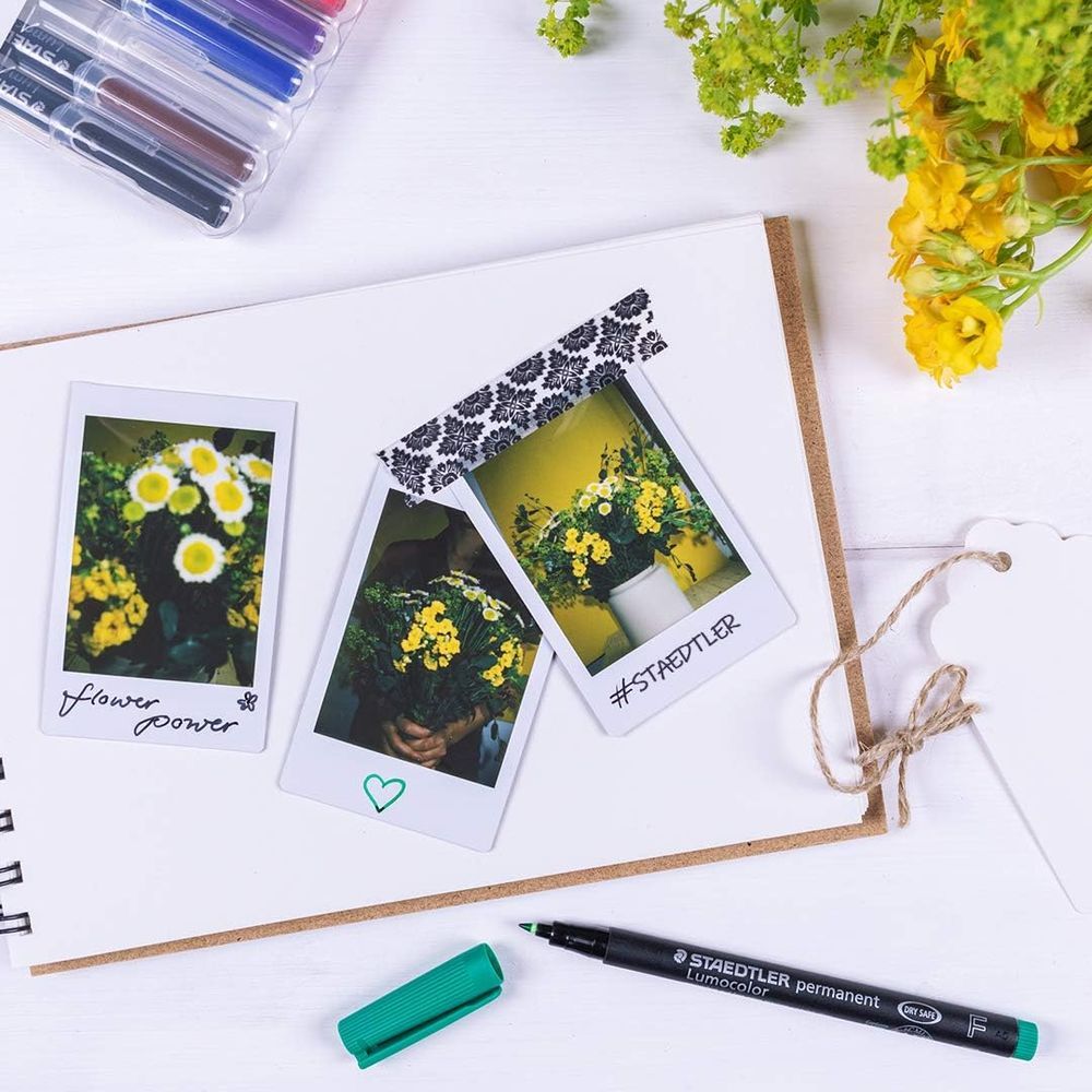  ステッドラー ルモ ペン 油性マーカーセット 細 セット 318 WP 8 マーカー マーカー 蛍光ペン