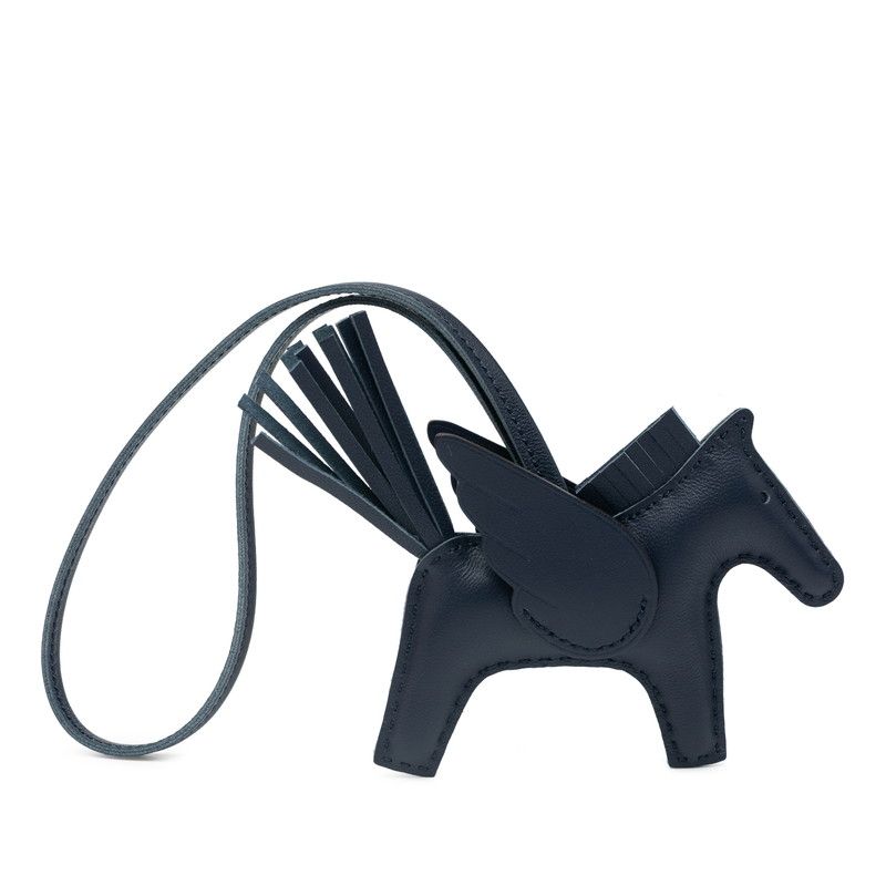 エルメス ロデオ ペガサスPM ネイビー アニョーミロ レディース HERMES 1-0236895