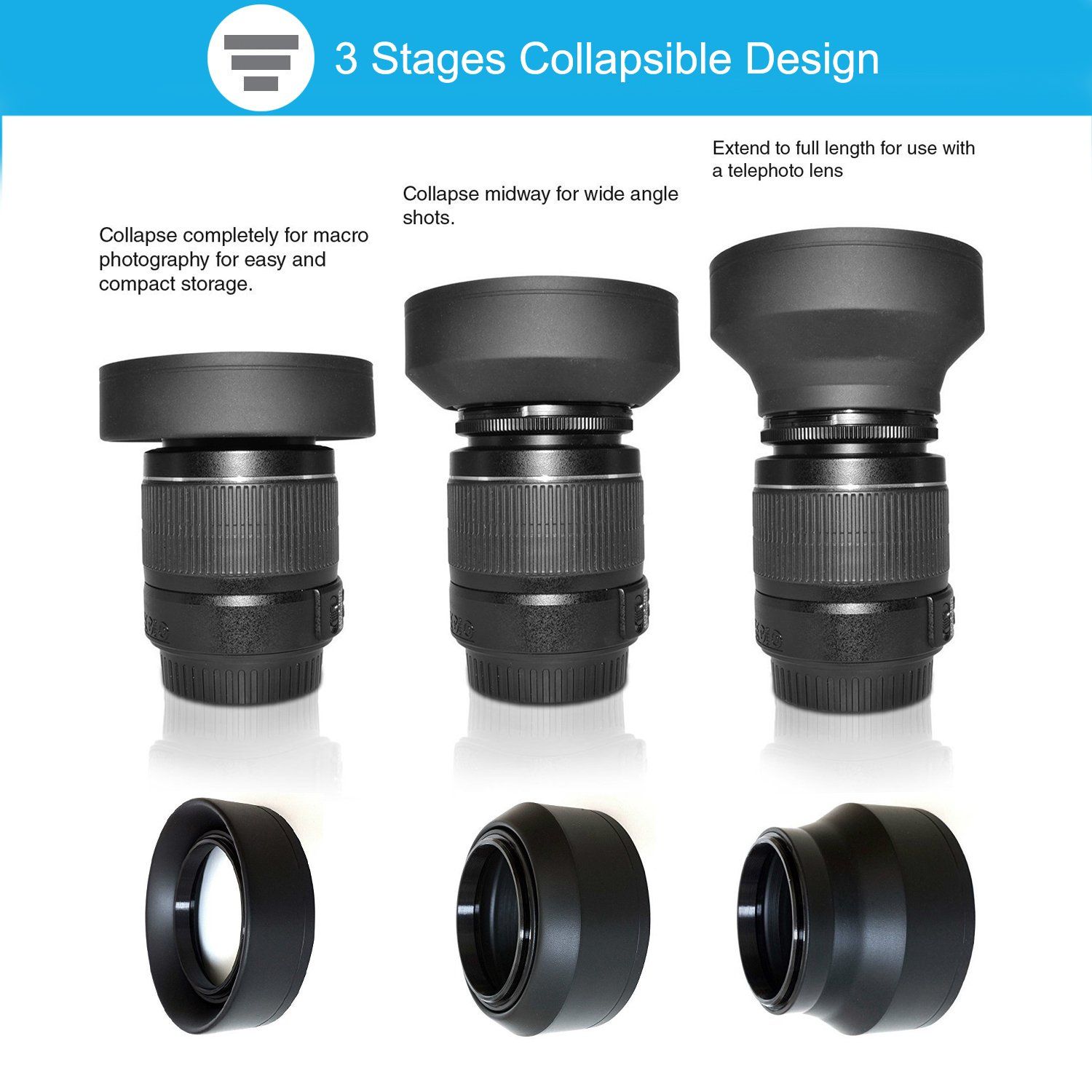 ジャンク Nikon AF-P 18-55mm NIKKOR レンズ+レンズフード HBーN106