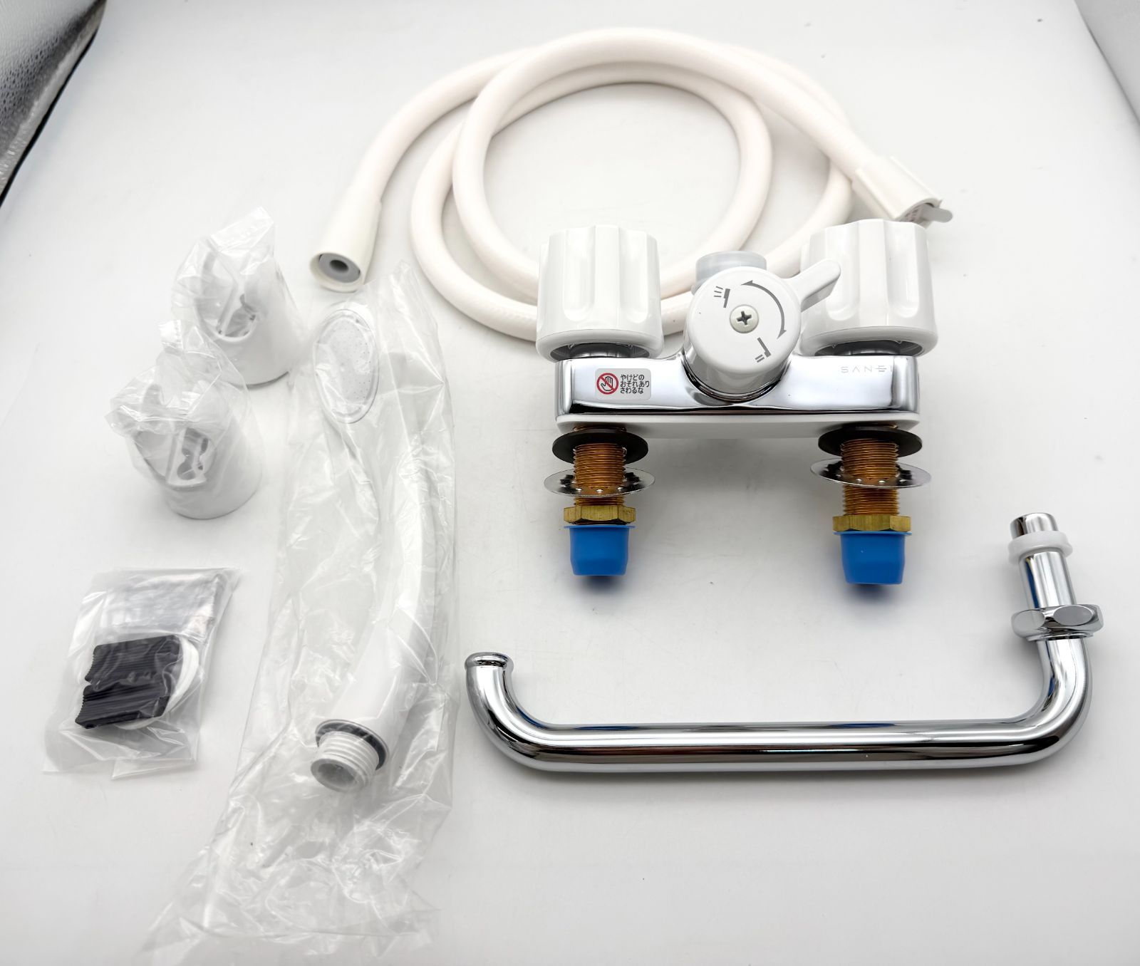 ツーバルブデッキシャワー混合栓 SANEI 三栄 SK71 W-13 水栓